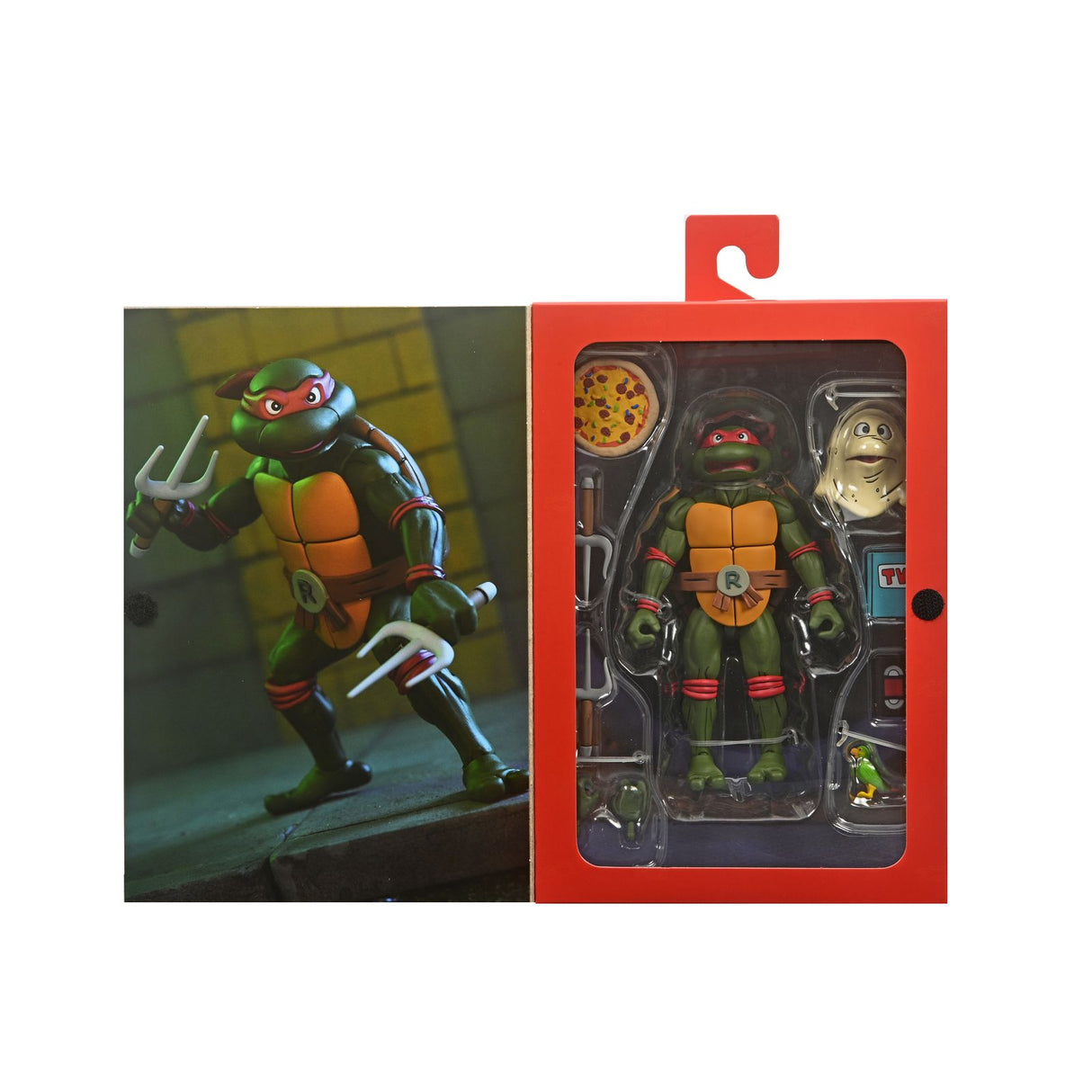 Ultimate Raphael VHS Scale Action Figure 18 cm - Teenage Mutant Ninja Turtles