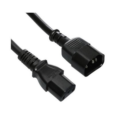 Cable de Alimentación Nanocable C13 a C14 - 1,5 m, 1500W, Negro
