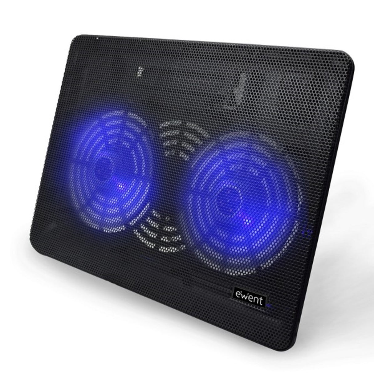 Soporte de Refrigeración Ewent EW1256 para Portátiles de hasta 17" con 2 Ventiladores Silenciosos