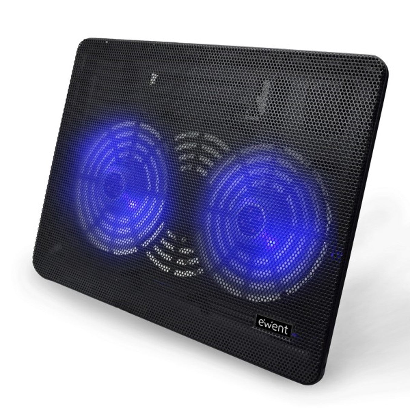 Soporte de Refrigeración Ewent EW1256 para Portátiles de hasta 17" con 2 Ventiladores Silenciosos