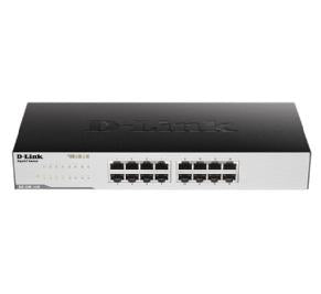 Switch D-Link GO-SW-16G de 16 puertos Gigabit Ethernet Plug-and-Play