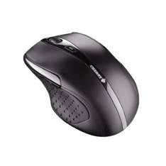Ratón Inalámbrico Cherry MW 3000 - Ergonomía y Precisión en Negro