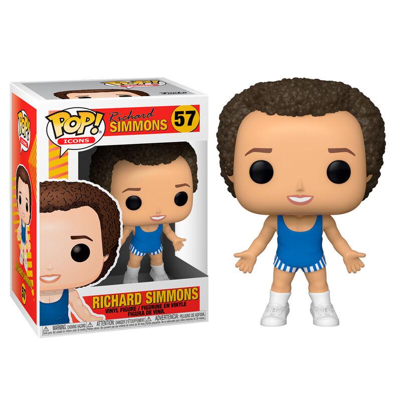 Funko Pop Richard Simmons - Iconos - Figura de Vinilo 9 cm