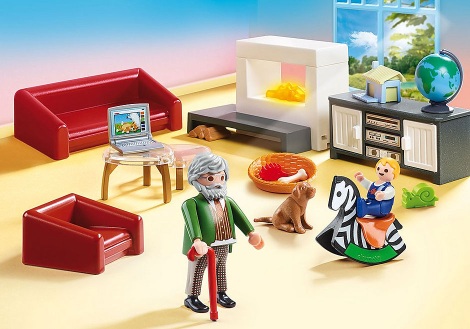 Salón Encantado de la Casa de Muñecas Playmobil
