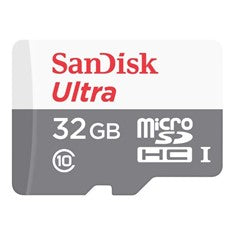 Tarjeta de Memoria SanDisk Ultra 32GB MicroSDHC con Adaptador Class 10