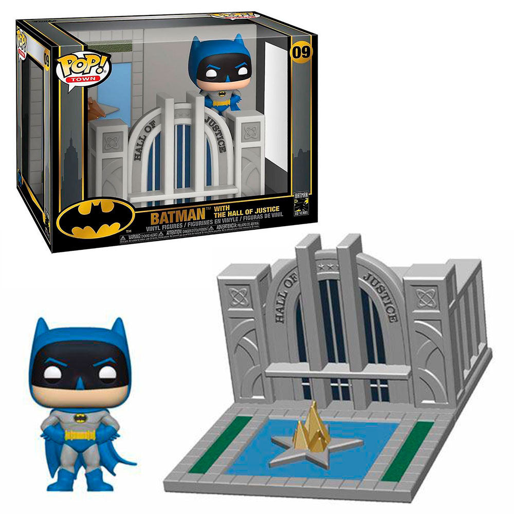 Figura Funko Pop Town DC Batman - Tribunal de Justicia 20 cm