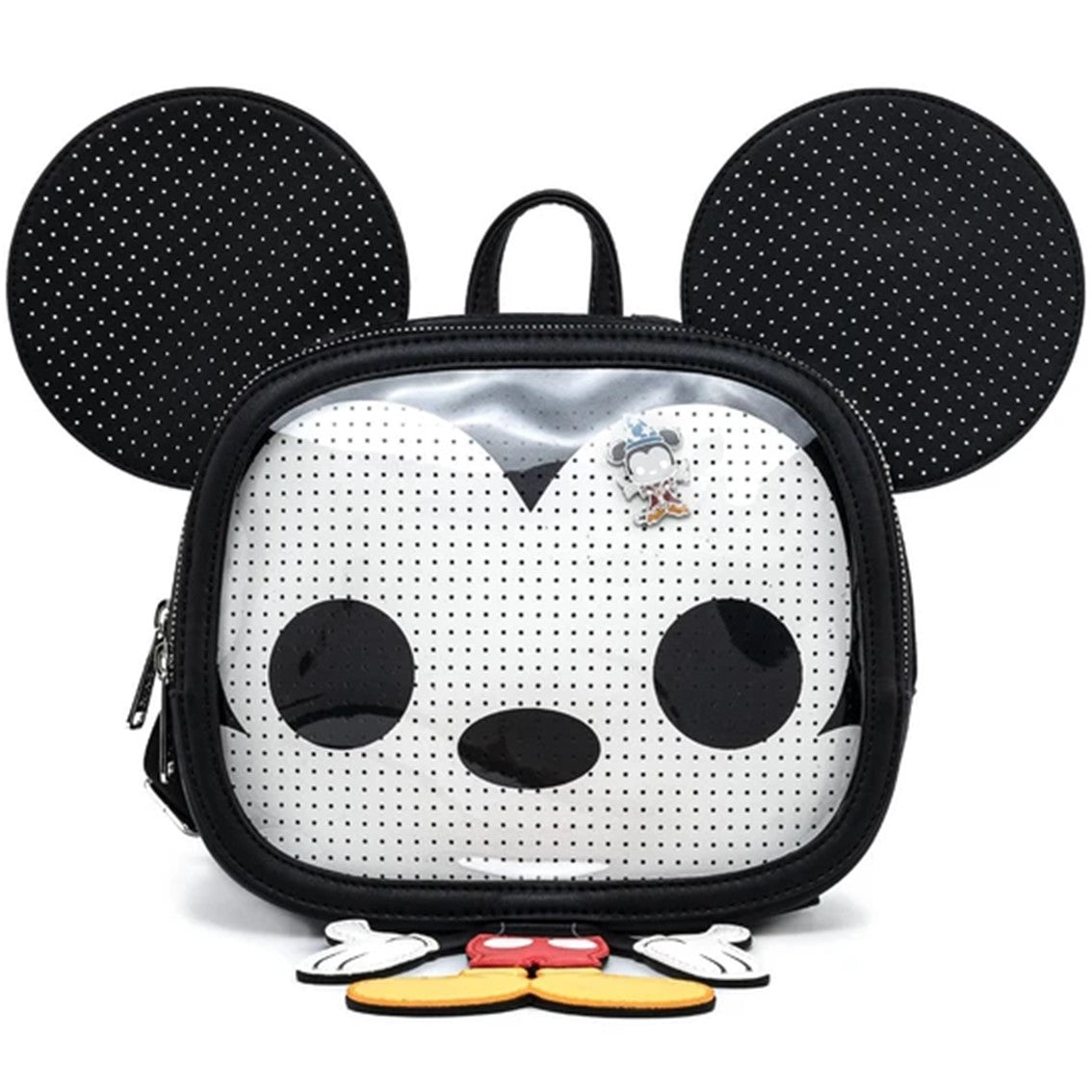 Mochila Loungefly Disney Mickey Mouse con Pin Exclusivo
