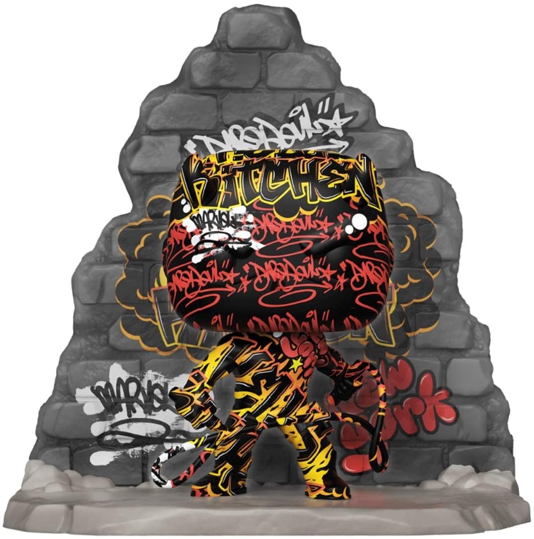 Funko Pop Deluxe Marvel Daredevil Graffiti Deco 15 cm - Edición Exclusiva