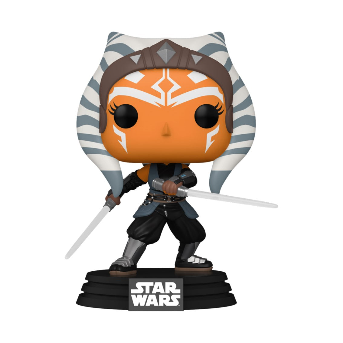 Figura Funko Pop Ahsoka con Sables - The Mandalorian - 9 cm
