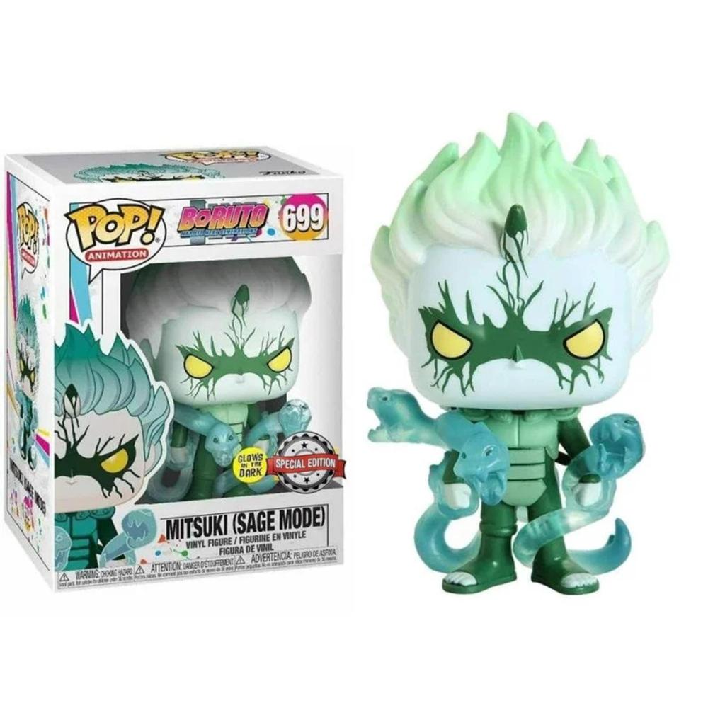 Mitsuki Sage Mode Glow in the Dark - Funko Pop Boruto Exclusivo Dynos