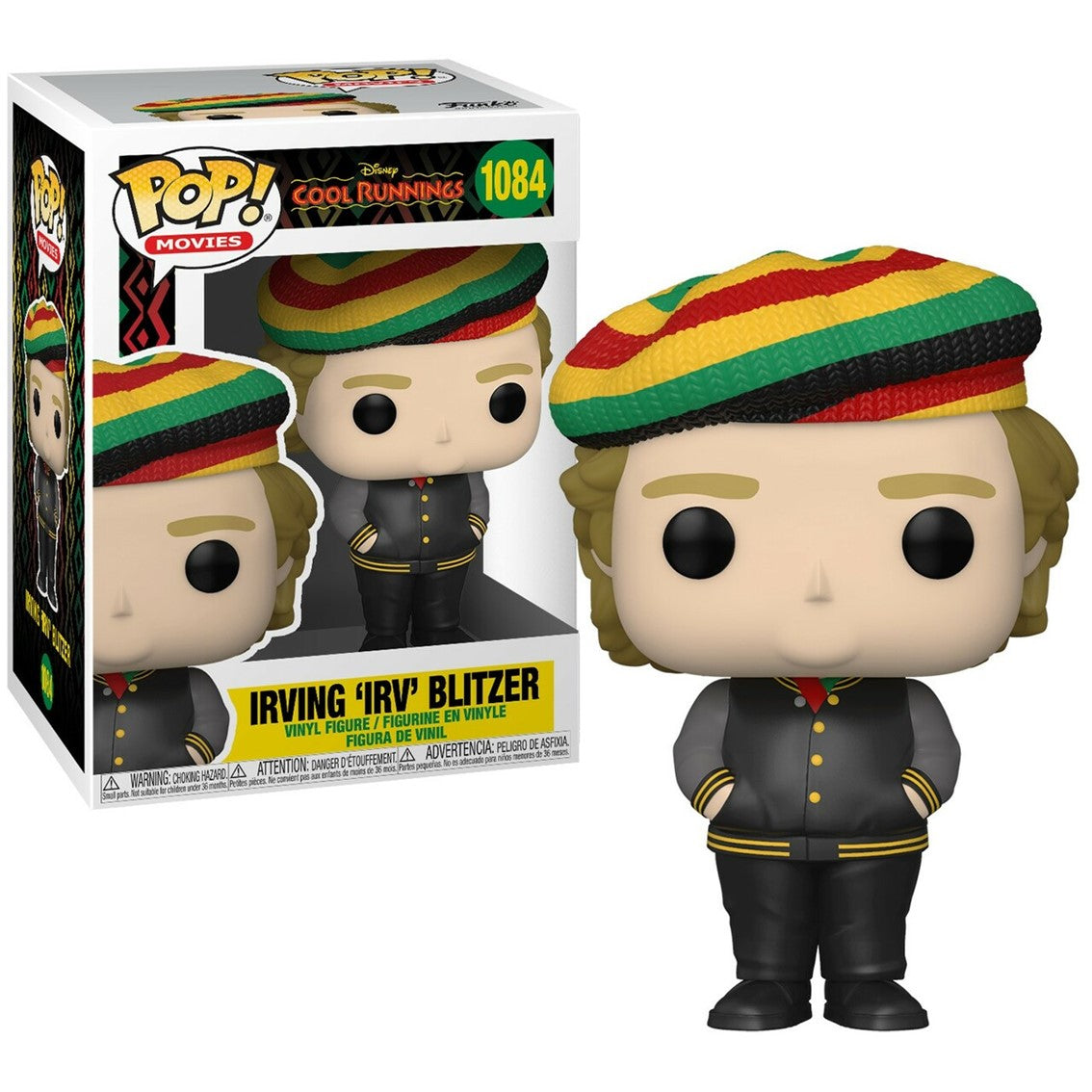 Funko Pop Disney: Irving Blitzer de Jamaica Bajo Cero - 9 cm