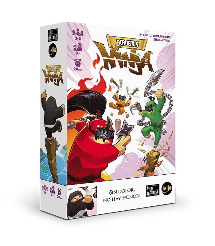 Academia Ninja - Juego de mesa de cartas (+8 años)