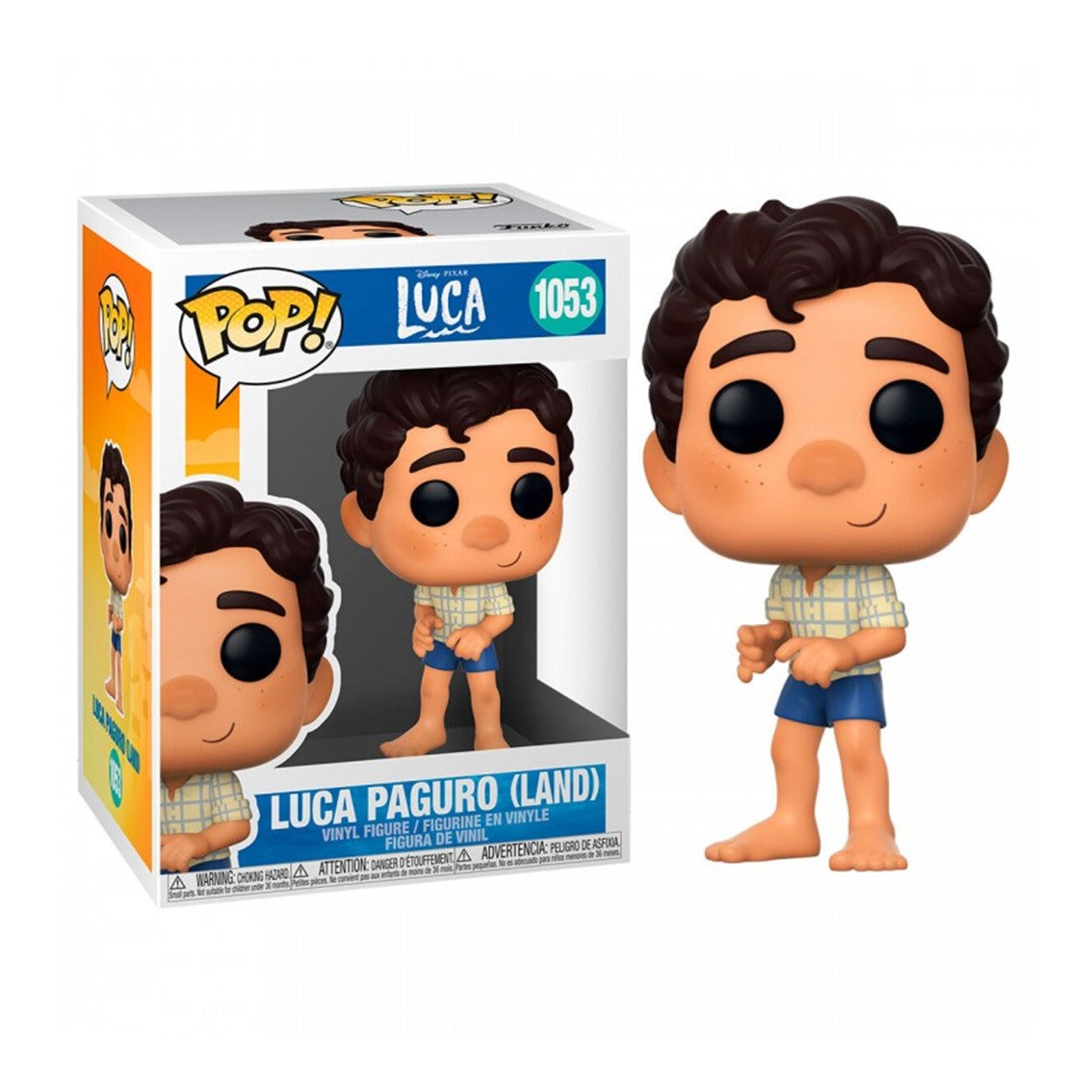 Figura Funko Pop Disney Luca - Luca Paguro en Tierra Firme 55761