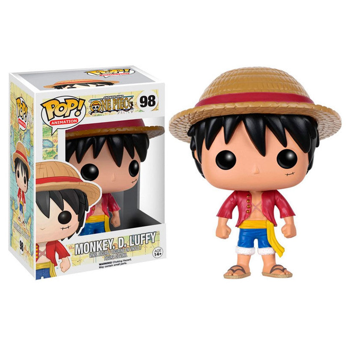 Funko Pop One Piece - Monkey D. Luffy (5305) - Figura de Vinilo de 9 cm