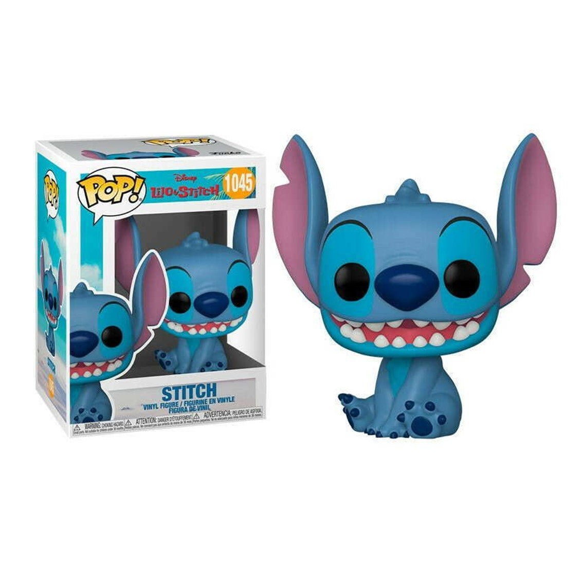 Figura Funko Pop Disney Lilo & Stitch - Stitch Sentado 9 cm