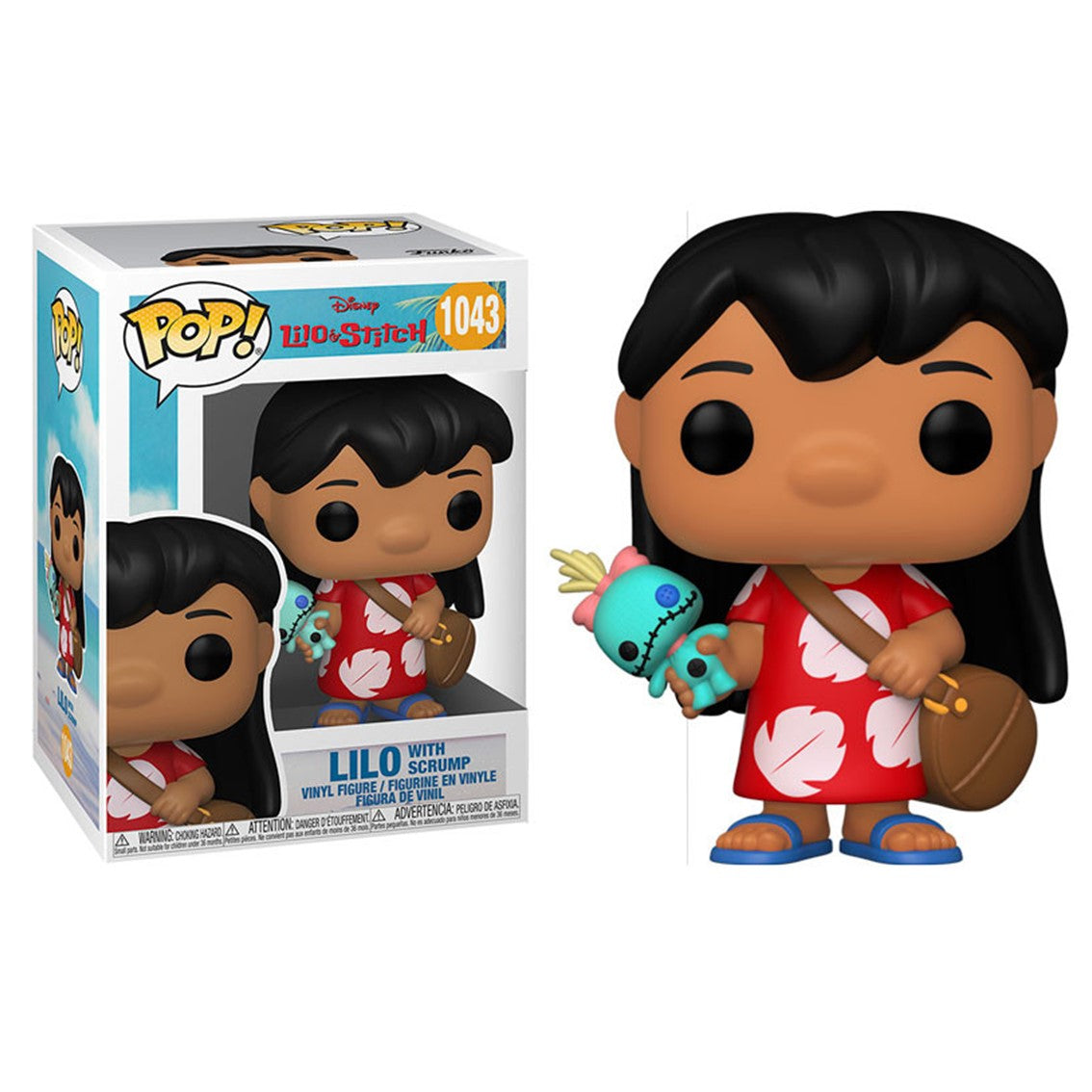 Figura Funko Pop Disney Lilo & Stitch - Lilo con Muñeca 9 cm