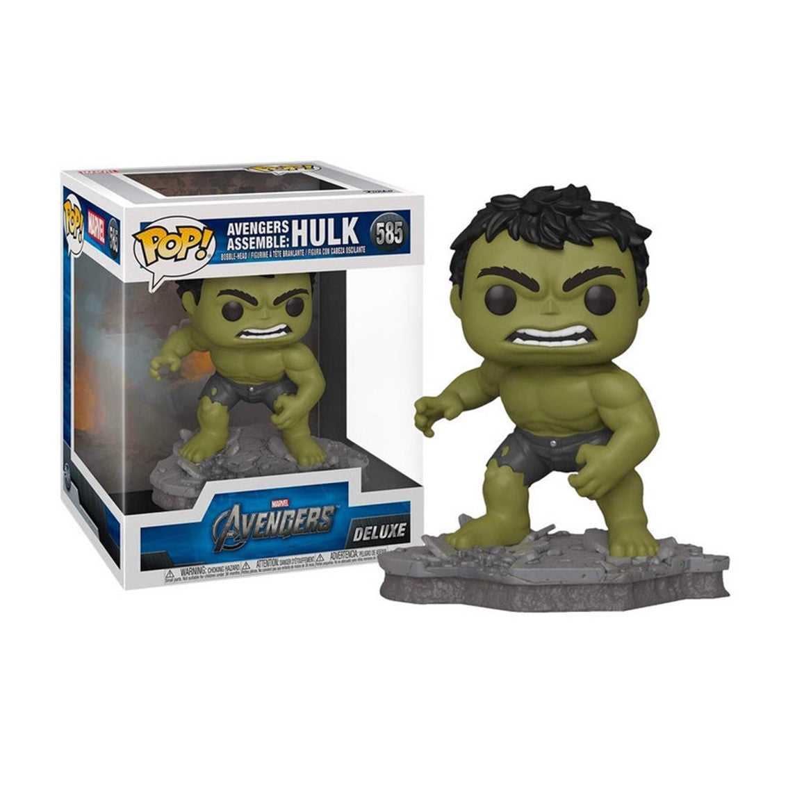 Funko Pop Deluxe Marvel Hulk Assemble - 15 cm
