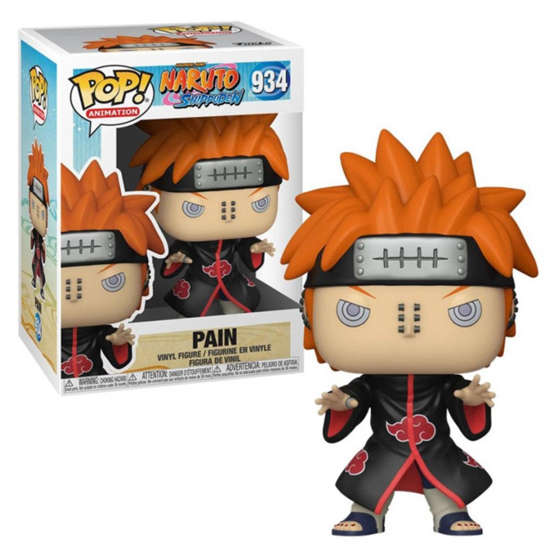 Funko Pop Naruto Shippuden: Figura de Pain de 9 cm con Caja Original