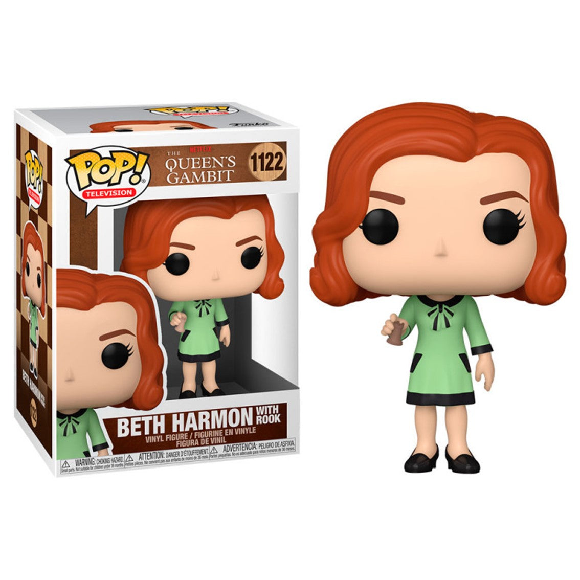 Funko Pop Beth Harmon - La Reina del Ajedrez - Gambito de Dama