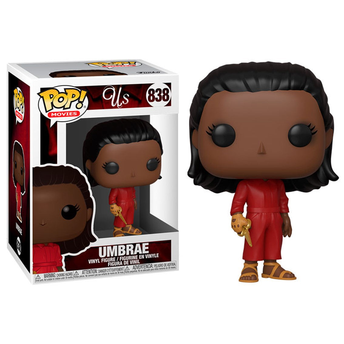 Funko Pop Umbrae de Us - Figura de Vinilo de 9 cm con Caja Original