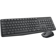 Conjunto Teclado y Ratón Inalámbricos Logitech MK235 FR AZERTY
