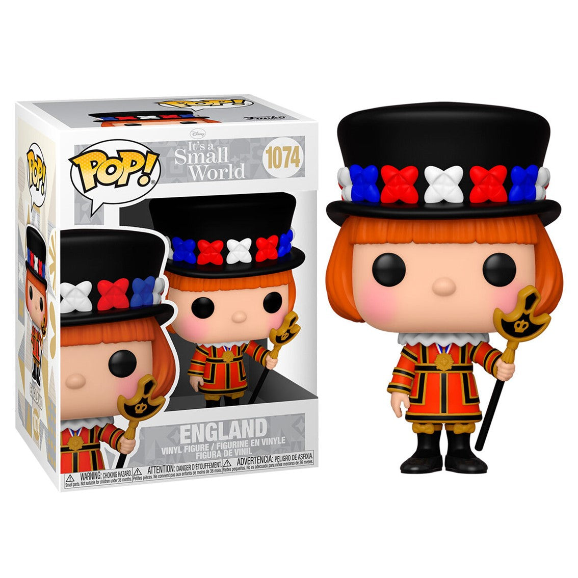 Funko Pop Disney Small World - Inglaterra 9 cm