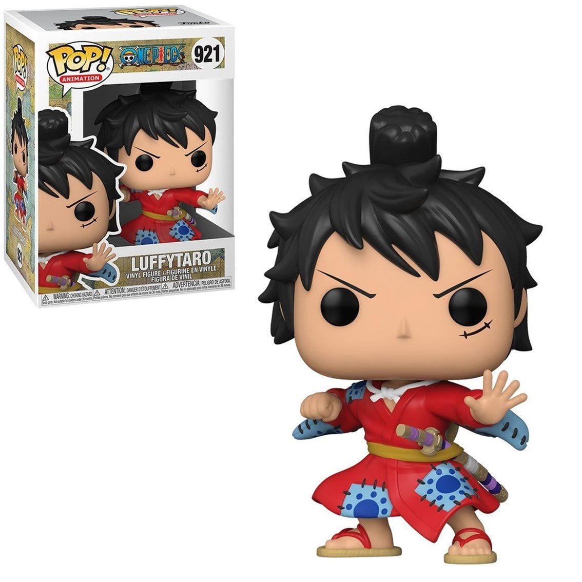 Funko Pop One Piece Wano: Luffy en Kimono (Luffytaro) - 9 cm