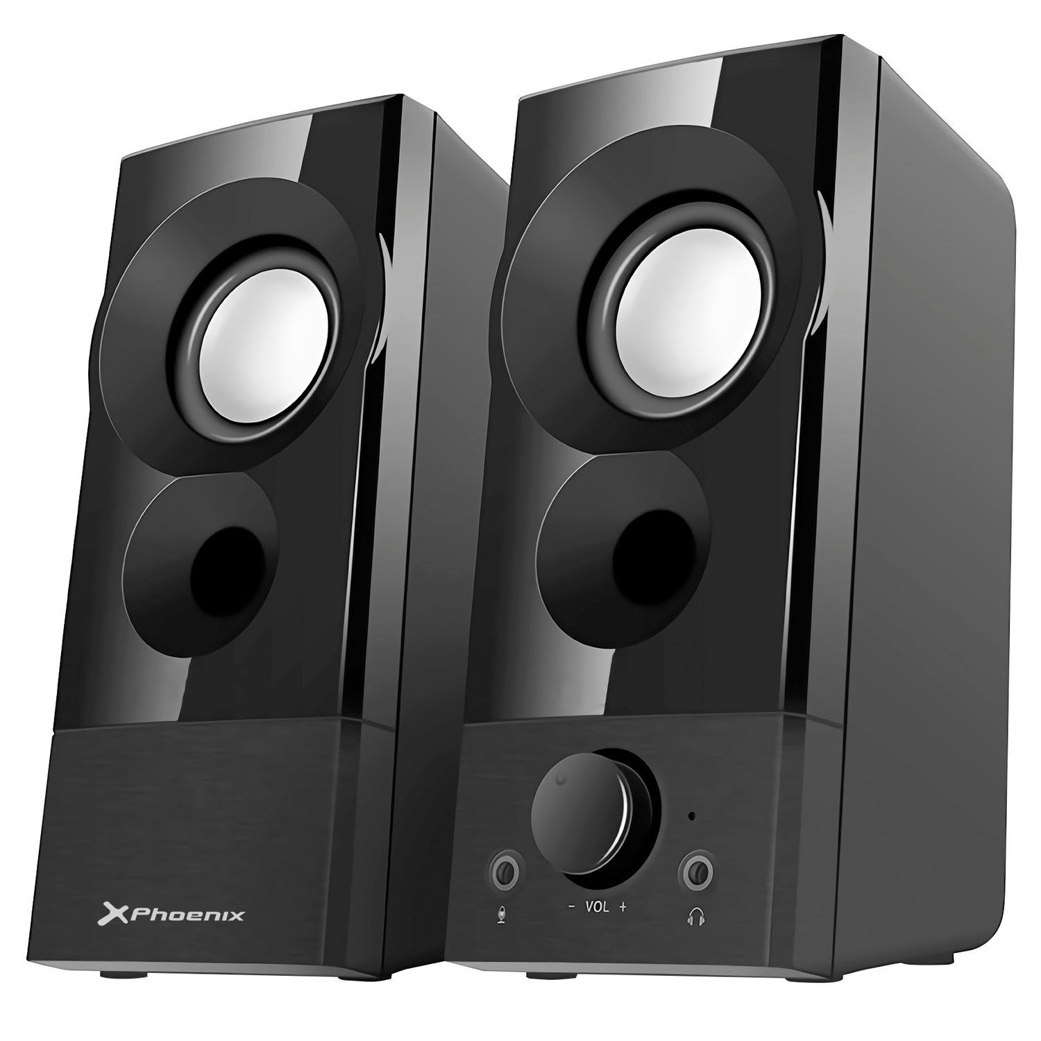 Altavoces Phoenix Privatesound 6W con Conexión Jack y USB