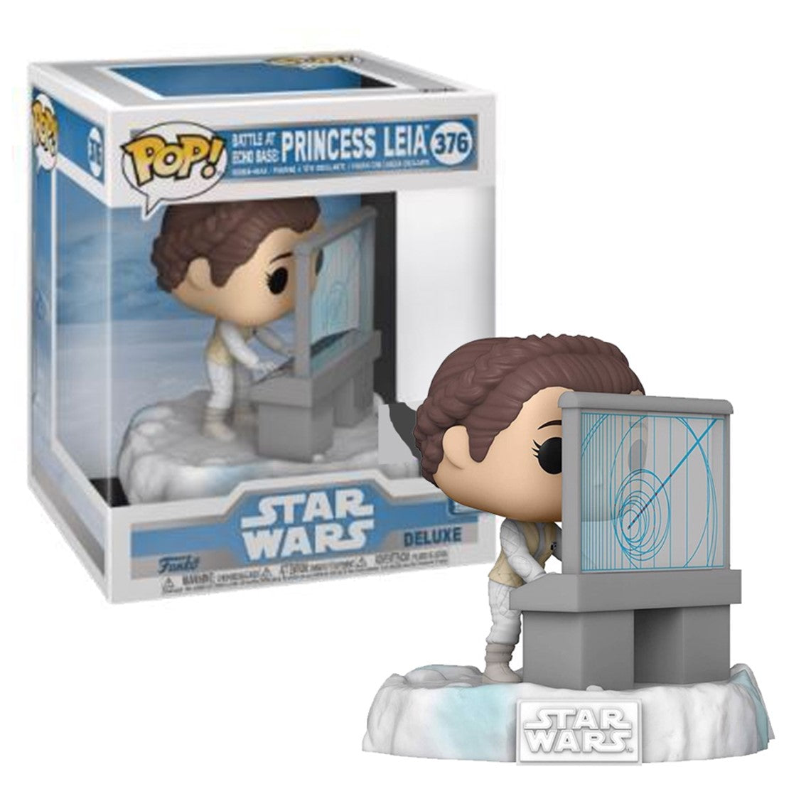 Funko Pop Deluxe Star Wars: Princesa Leia en Batalla de Echo