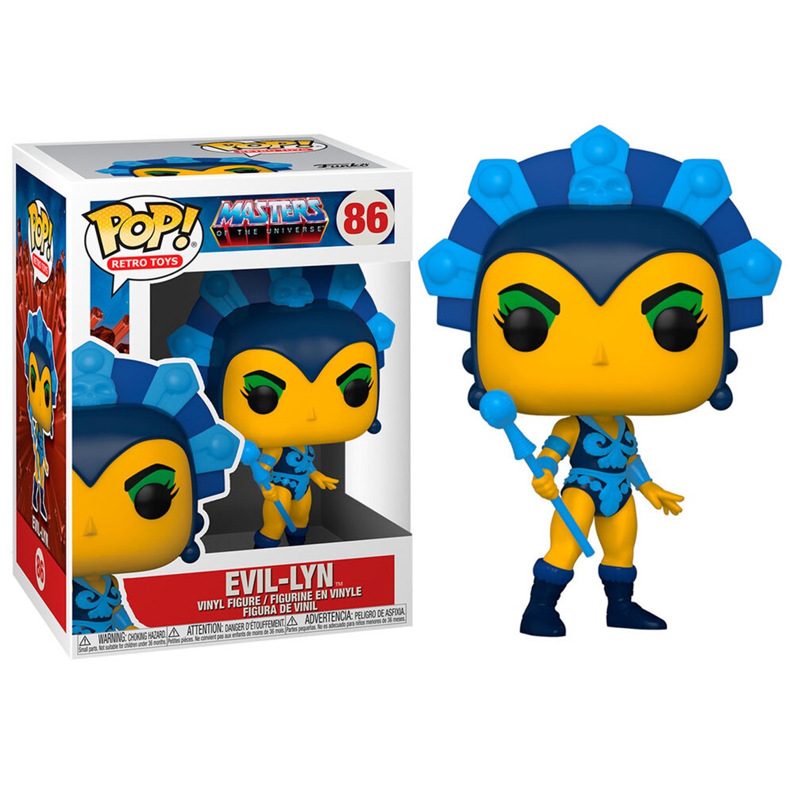 Figurita Funko Pop Evil Lyn - Masters of the Universe Animación, 9 cm