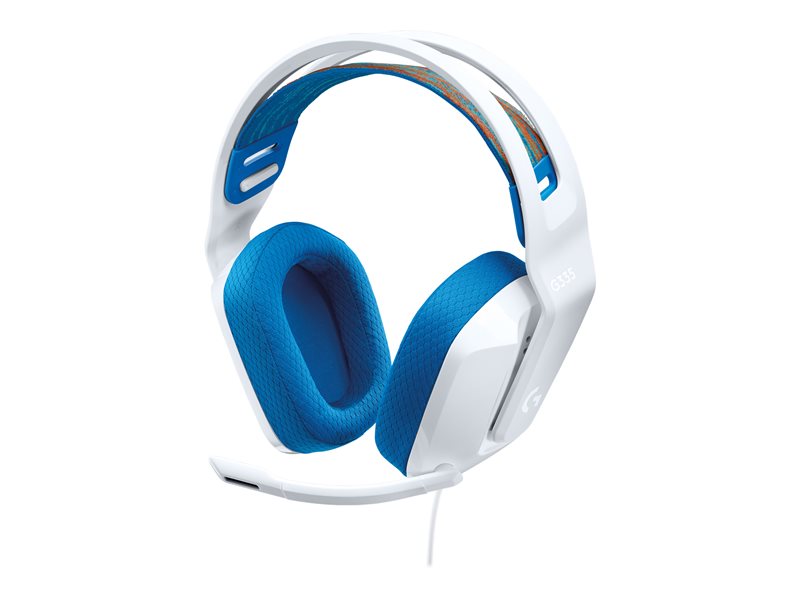 Auriculares Logitech G G335 Gaming con Micrófono Blanco y Conector de 3.5 mm
