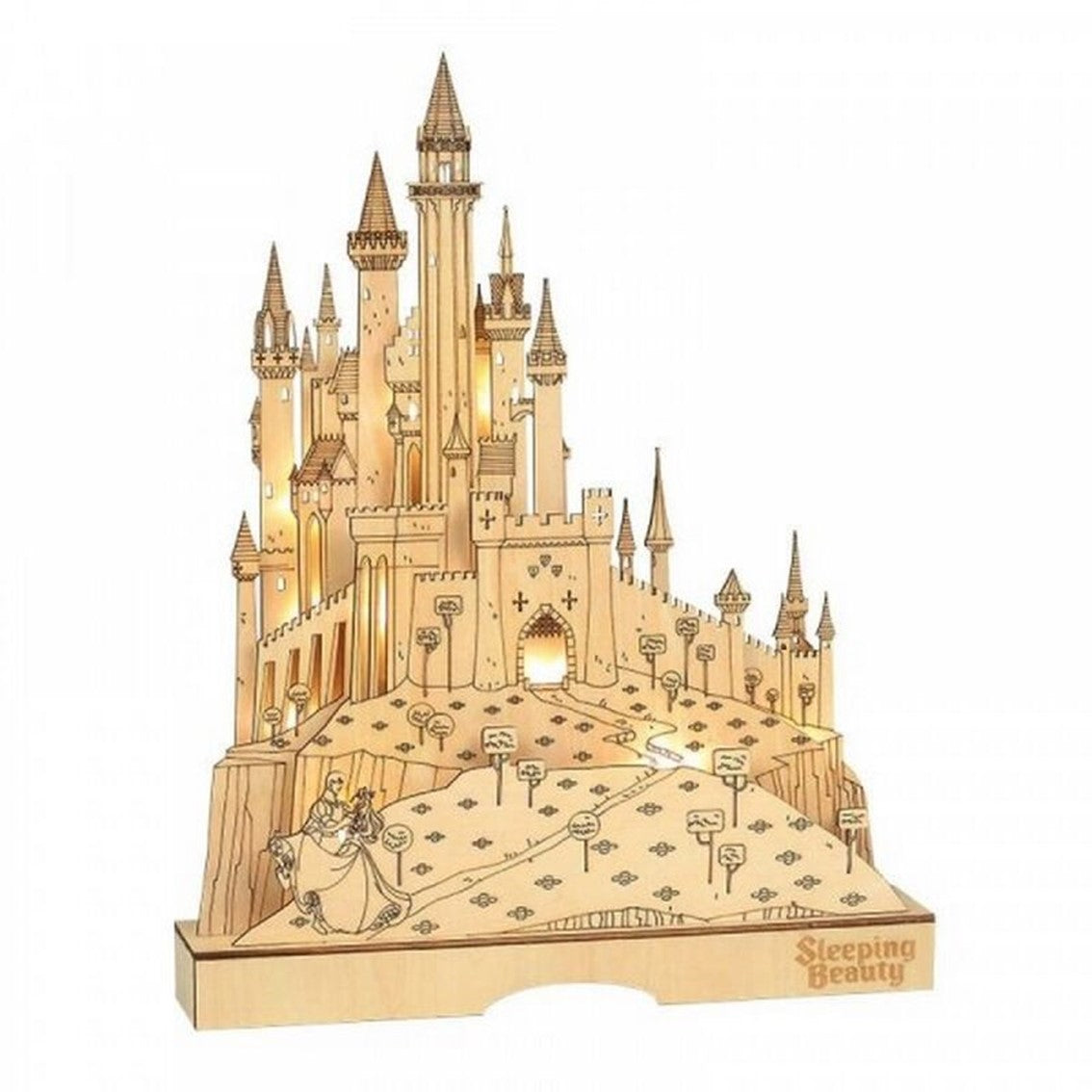 Figura Iluminada ENESCO del Castillo de La Bella Durmiente