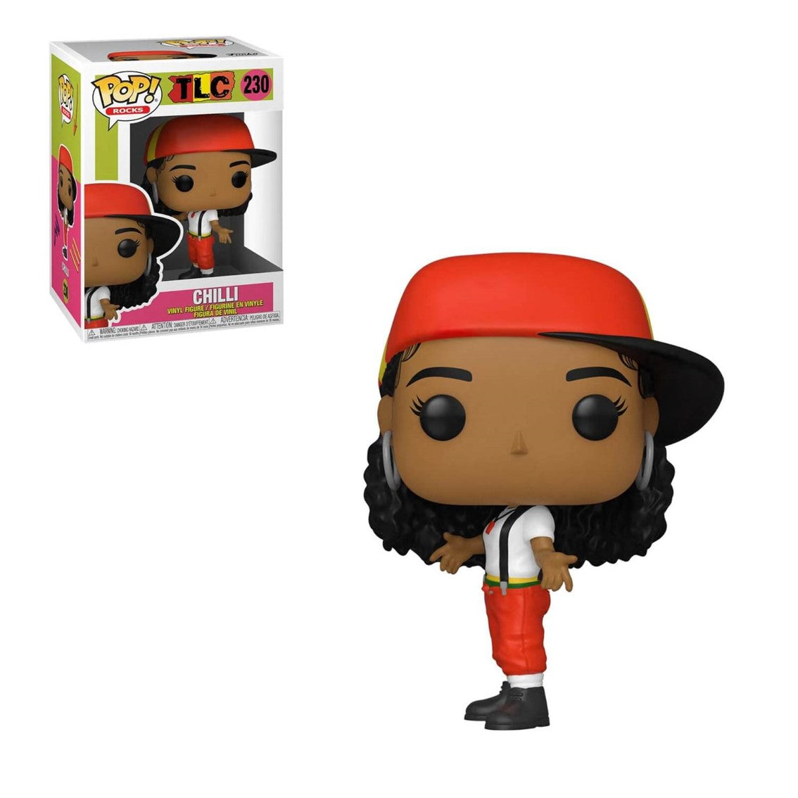 Figura Funko Pop TLC Chilli - Estrella de la Música en Vinilo de 9 cm