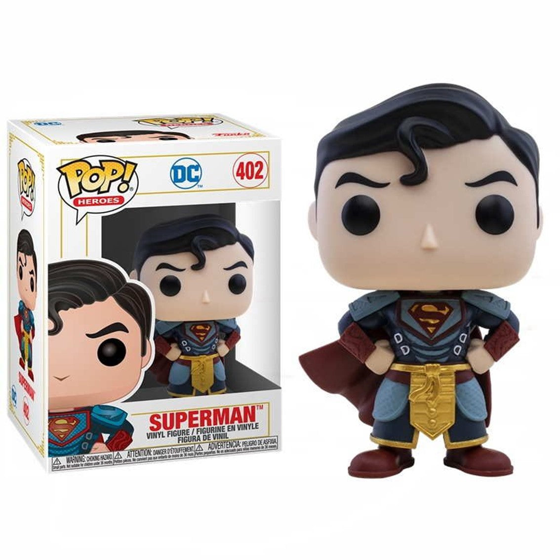 Funko Pop DC Superman Palacio Imperial - 9 cm de Vinilo