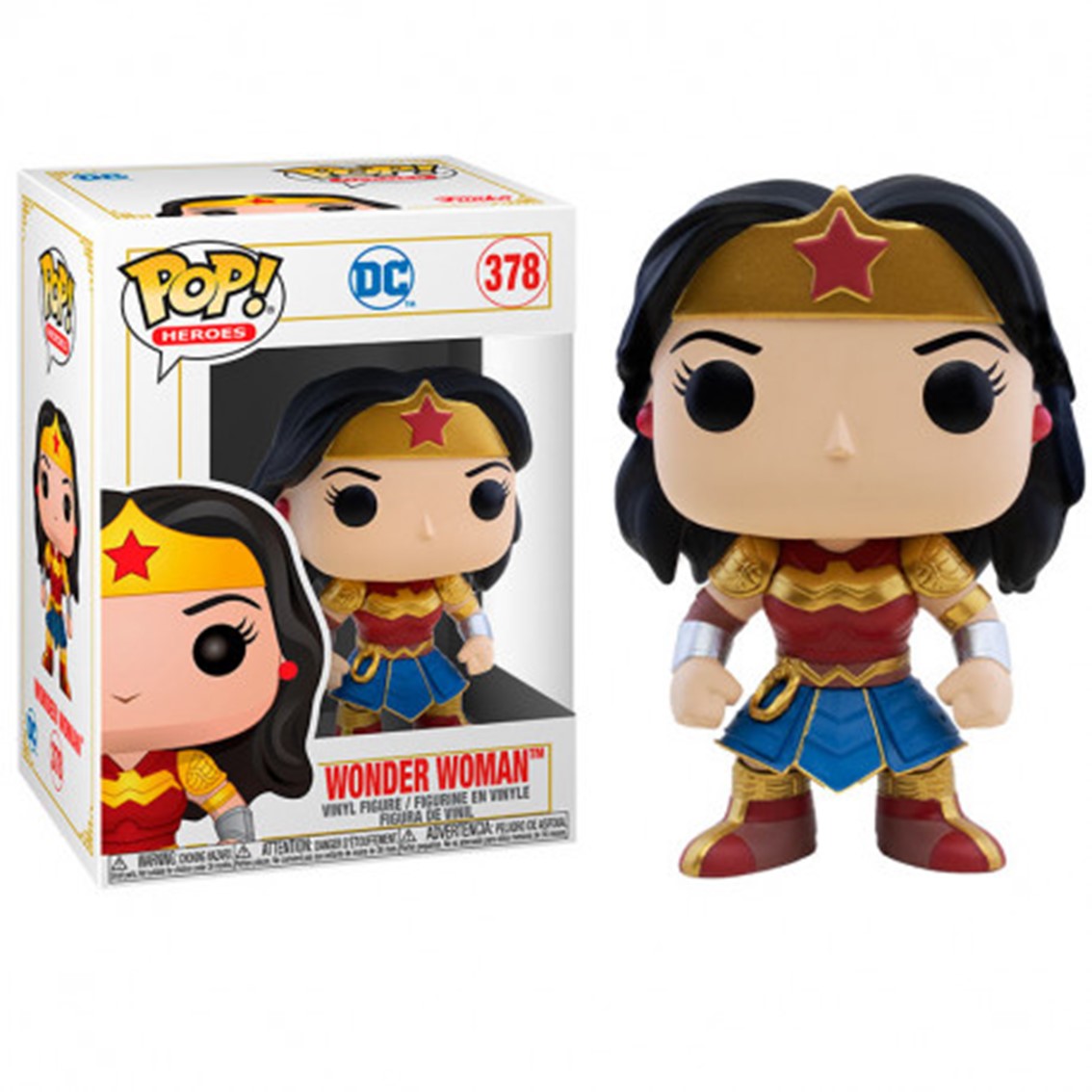 Funko Pop Wonder Woman Palacio Imperial - DC - 9 cm