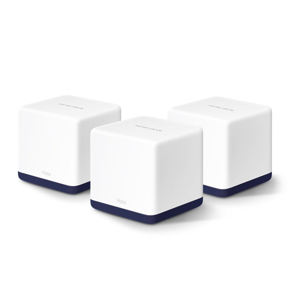 Sistema Wi-Fi en Malla Mercusys Halo H50G Pack de 3 - 1900 Mbps