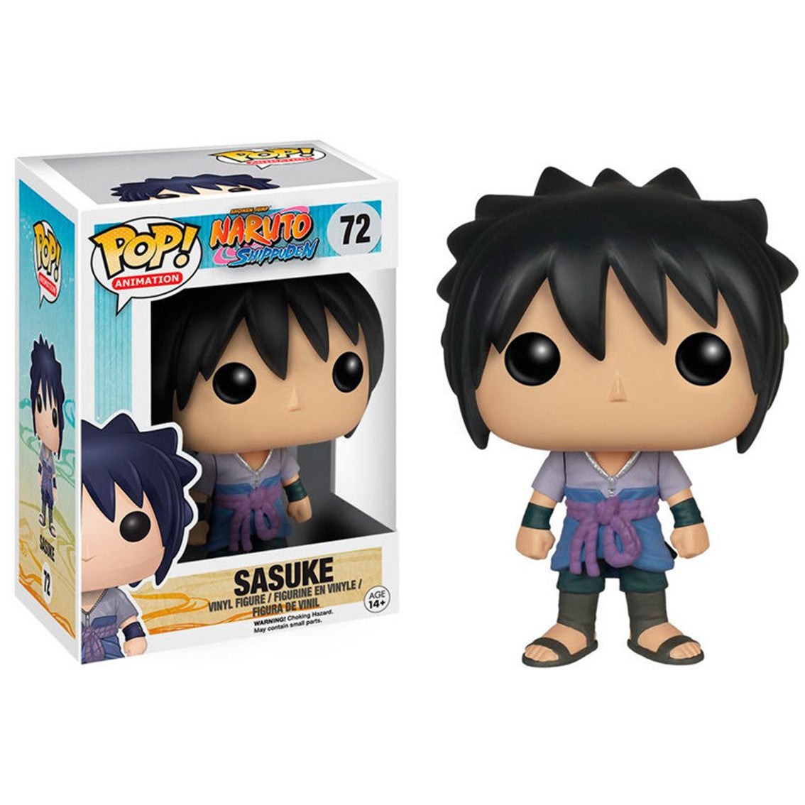 Figurita de Vinilo Funko Pop Sasuke Naruto Shippuden 9 cm