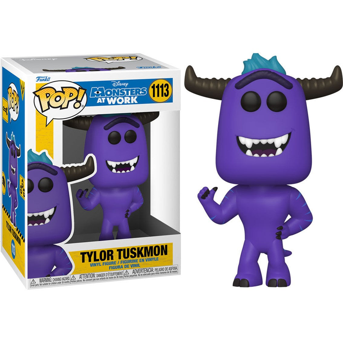 Funko Pop Disney Monstruos en el Trabajo - Tylor Tuskmon 9cm