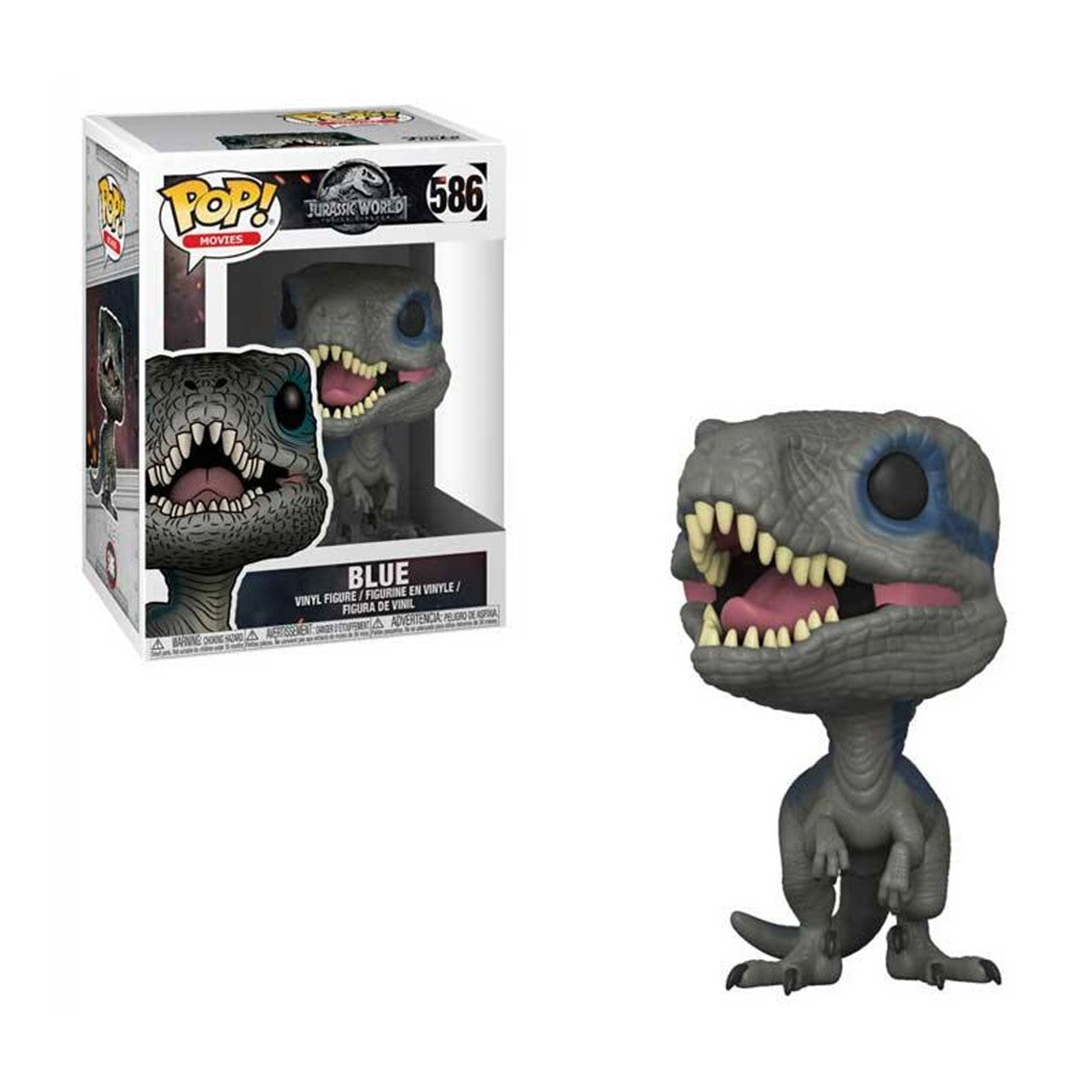 Funko Pop Cine Jurassic World - Blue 9 cm Vinilo