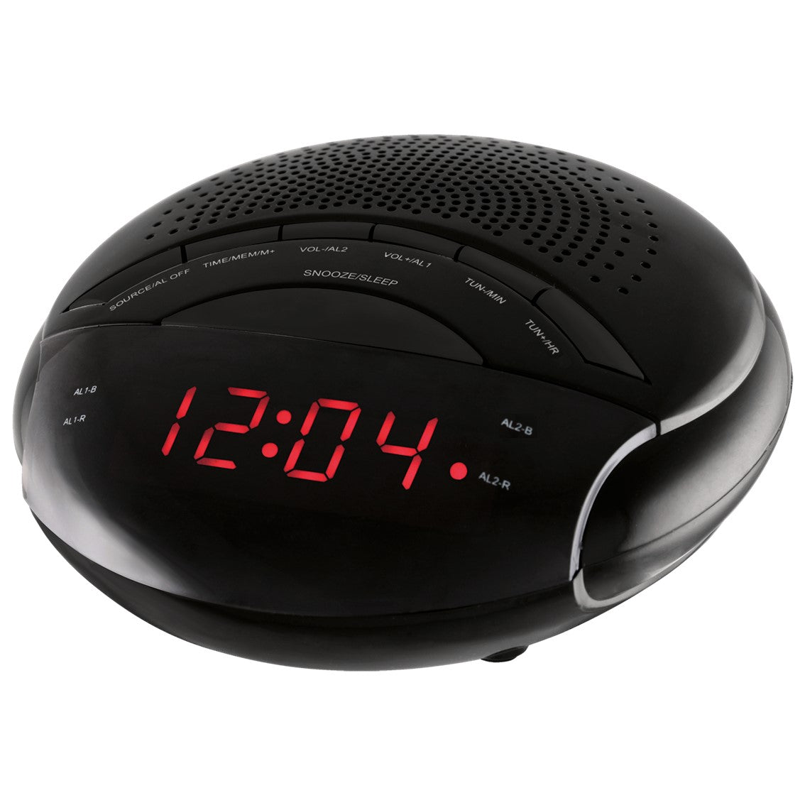Radio Reloj Despertador Nevir NVR-335DD Negro con Sintonizador AM/FM
