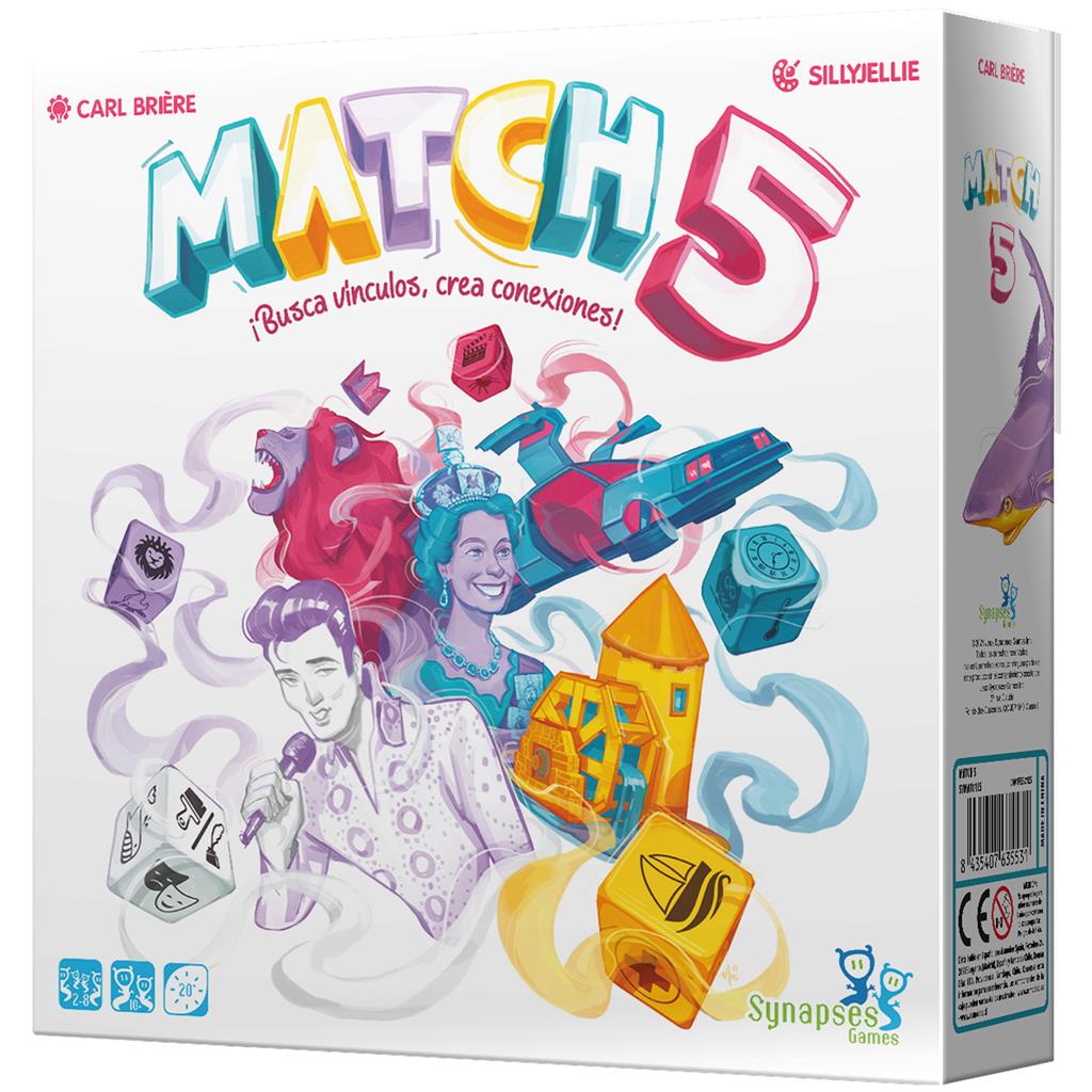 Match 5 - Juego de mesa (+10 años) (Español)