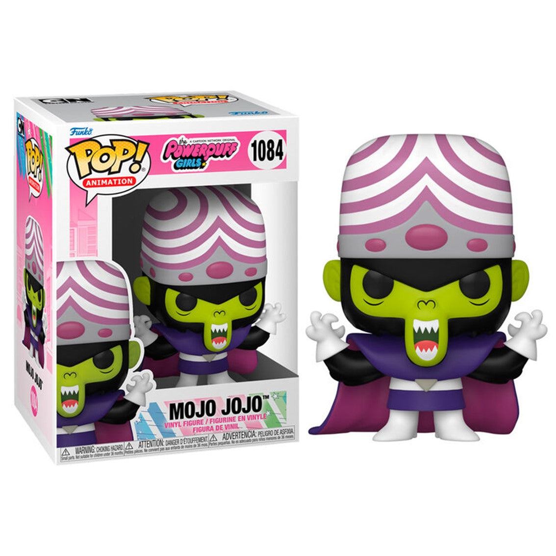 Mojo Jojo de Funko Pop - Supernenas 9 cm con Caja Original