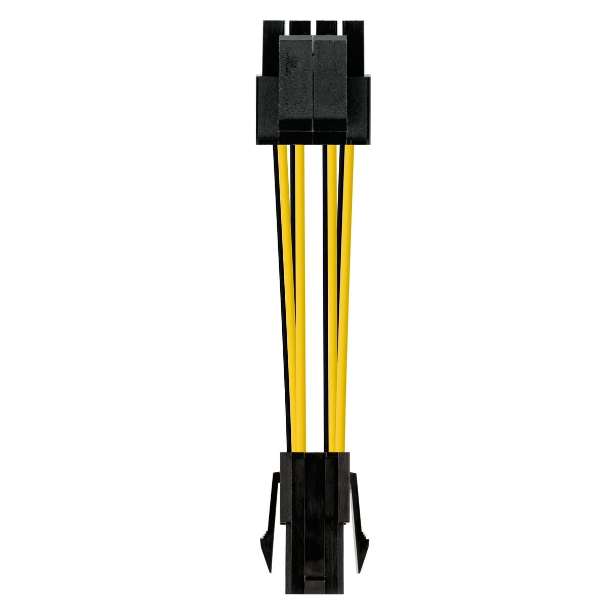 Cable de Alimentación Nanocable 4 Pin Hembra a 8 Pin Macho - 15 cm