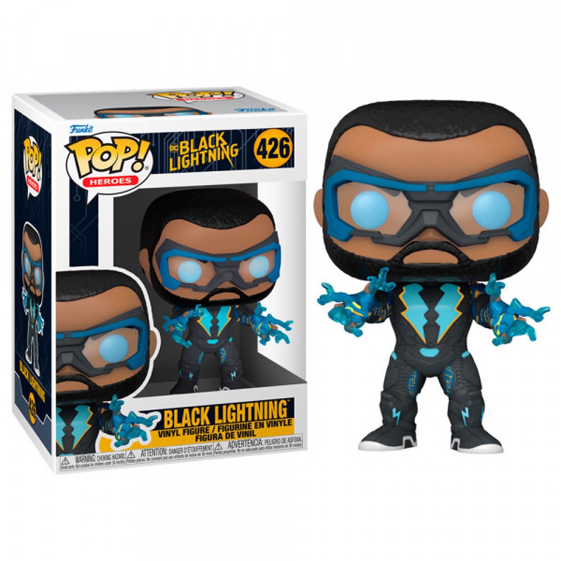Figura de Vinilo Funko Pop Black Lightning - DC Comics 57589