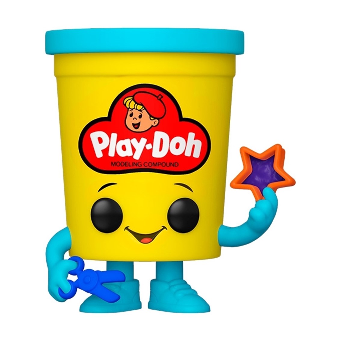 Contenedor Play Doh Funko Pop Iconos - Figura de Vinilo de 9 cm