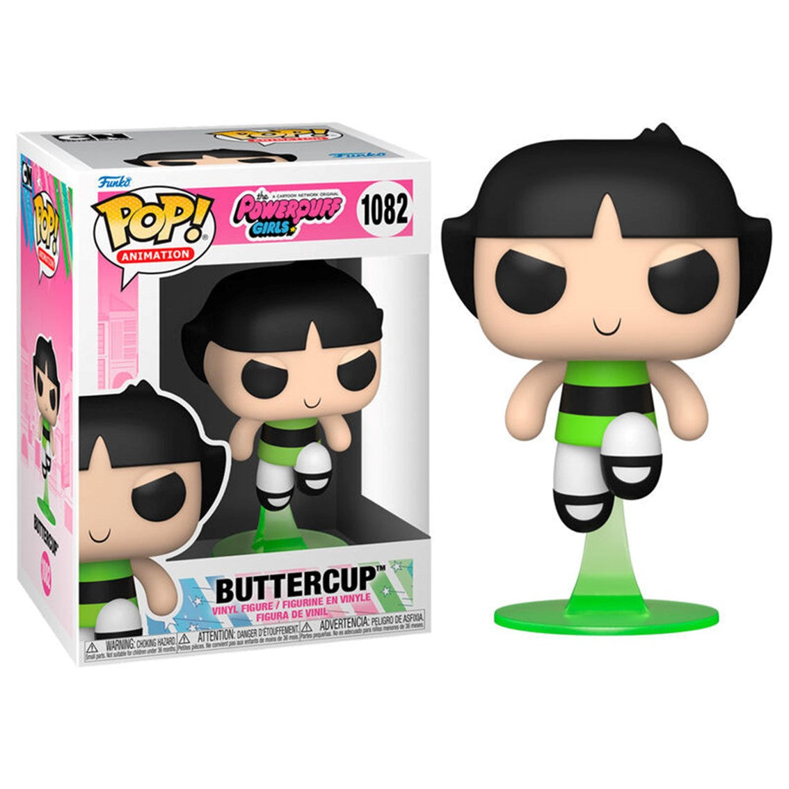 Funko Pop Animación: Supernenas Cactus 57777 - Figura de Vinilo de 9 cm