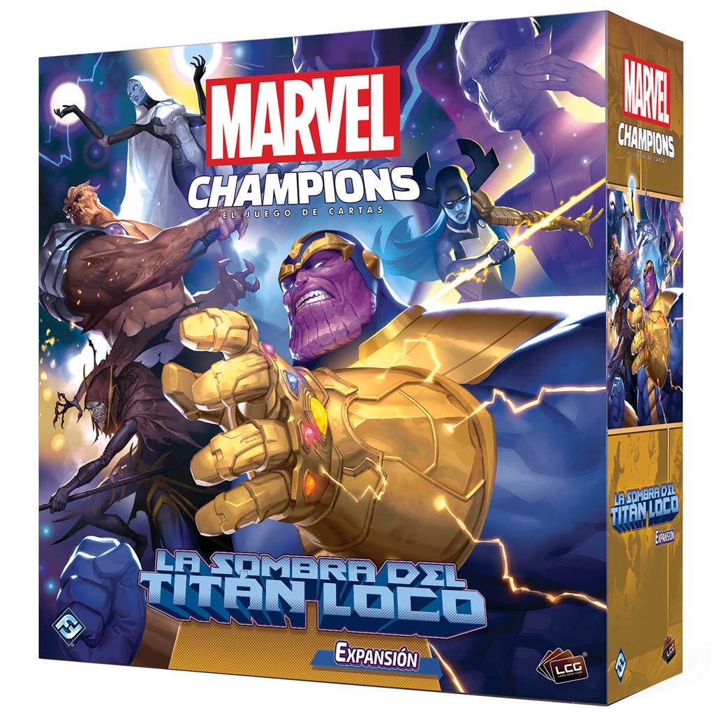 Marvel Champions: La Sombra del Titan Loco - Juego de mesa (+14 años)