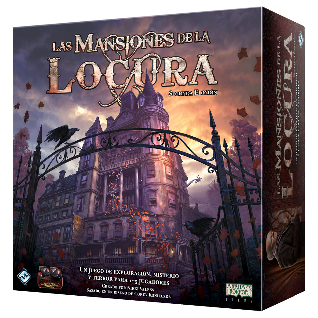Las Mansiones de la Locura - Juego de mesa cooperativo de horror y misterio