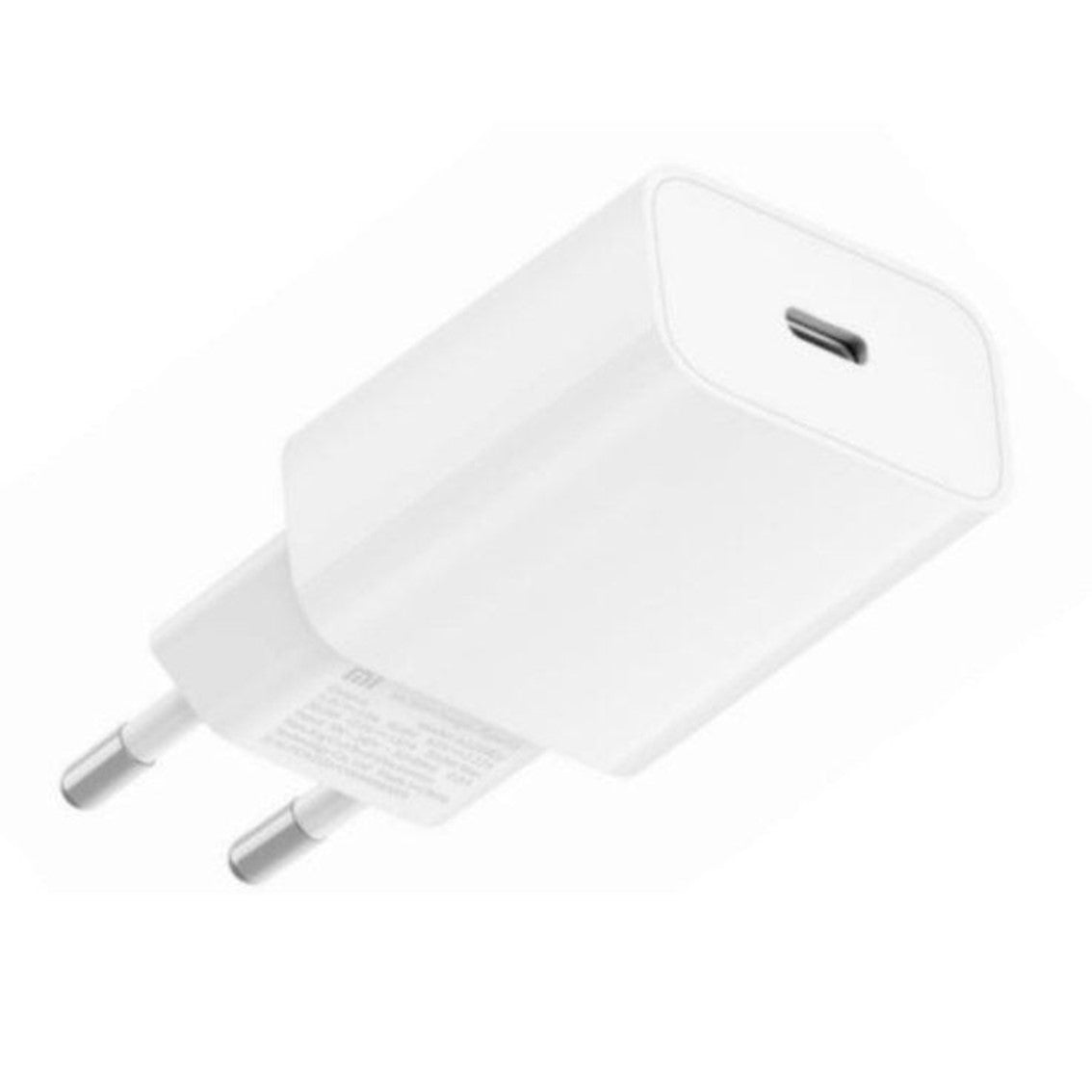 Cargador Rápido Xiaomi Mi USB-C 20W - Blanco