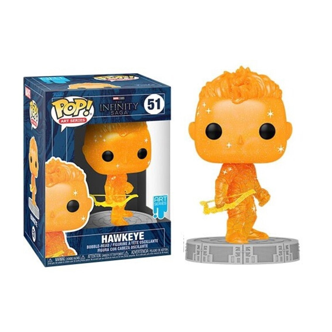 Funko Pop Marvel Infinity Saga - Ojo de Halcón con Gema del Alma 57615